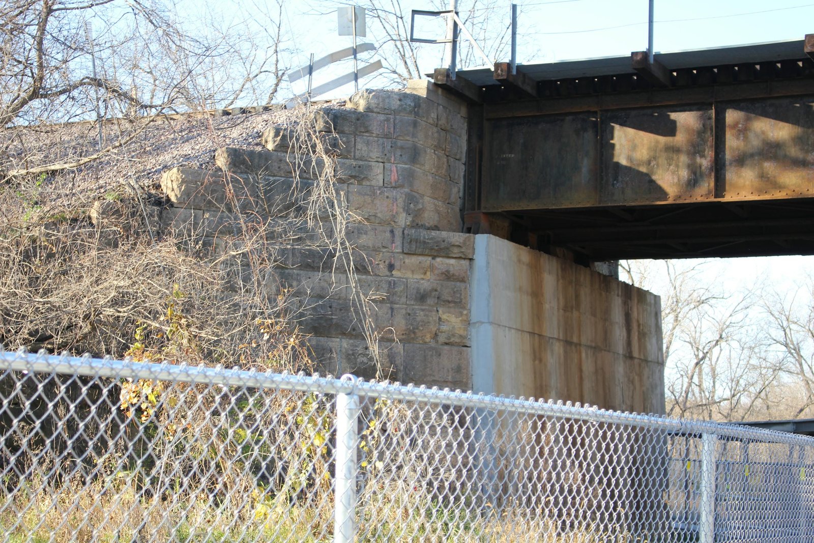 West abutment